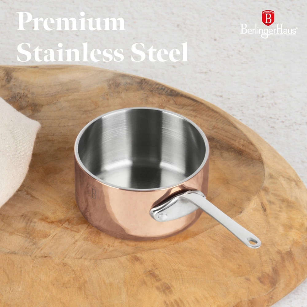 Berlinger Haus Puodas 7 cm, BerlingerHaus BH-8802 Copper Touch Collection