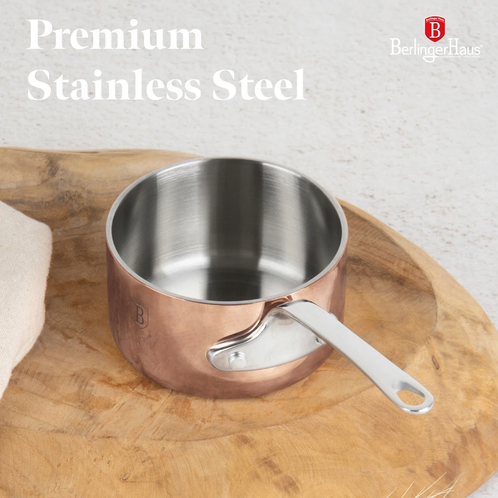 Berlinger Haus Puodas 8,5 cm, BerlingerHaus BH-8803 Copper Touch Collection