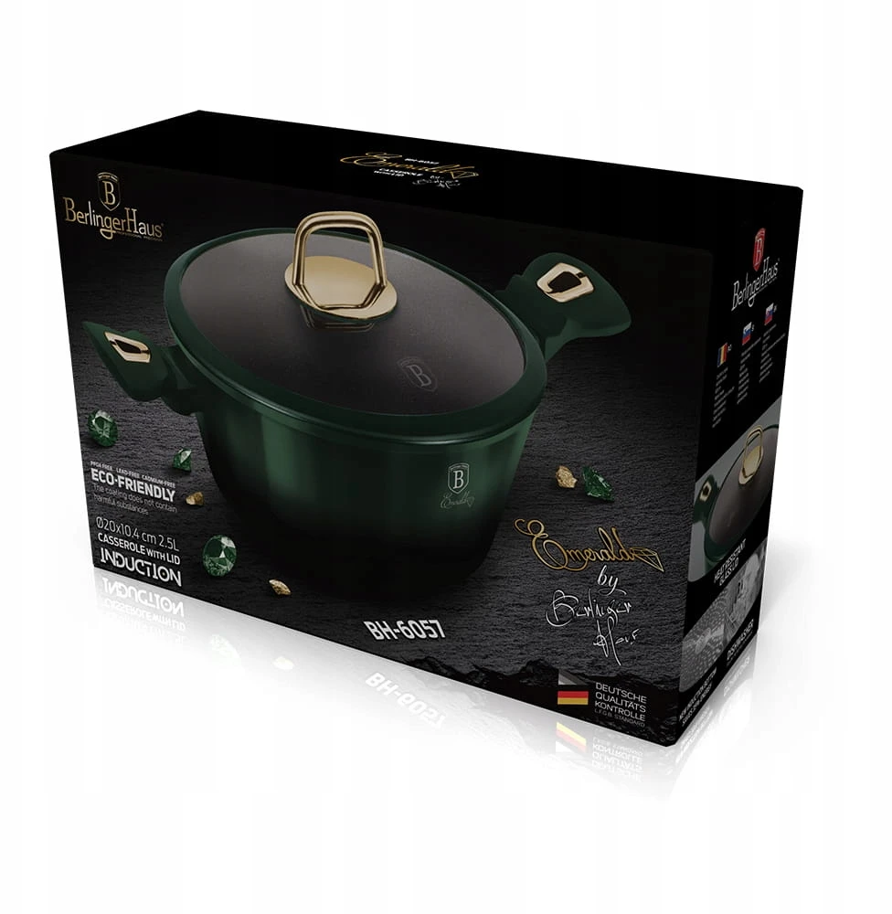 Berlinger Haus puodas bh-6057, emerald, 20 cm