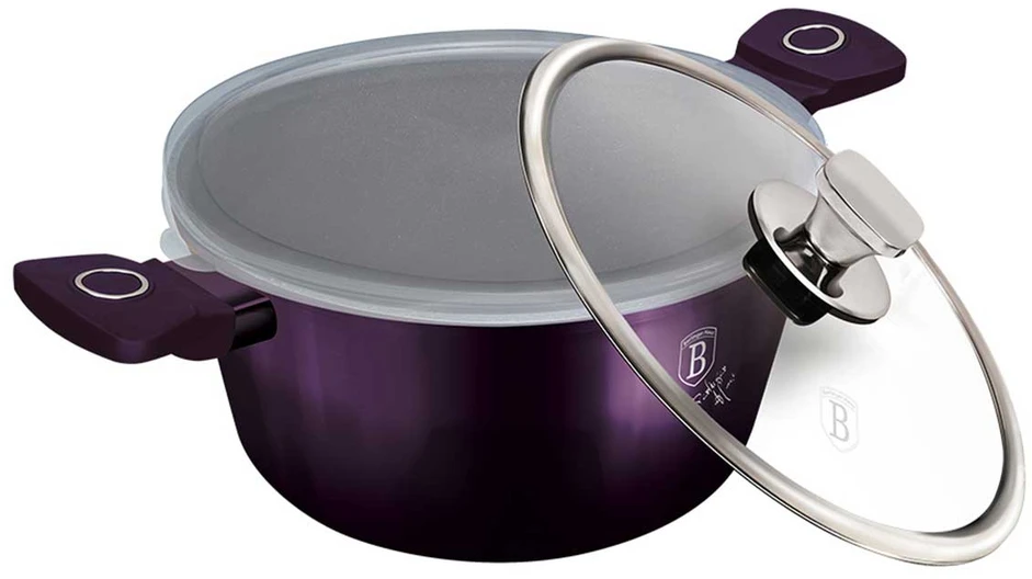 Berlinger Haus puodas bh-6628, violetinė, 20 cm