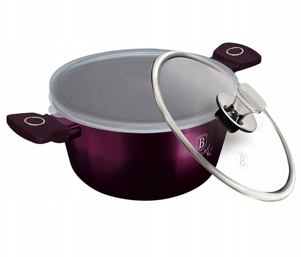 Berlinger Haus puodas bh-6628, violetinė, 20 cm
