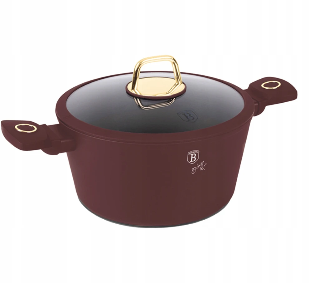 Berlinger Haus Puodas su dangteliu 28cm BerlingerHaus Leonardo BH-8042