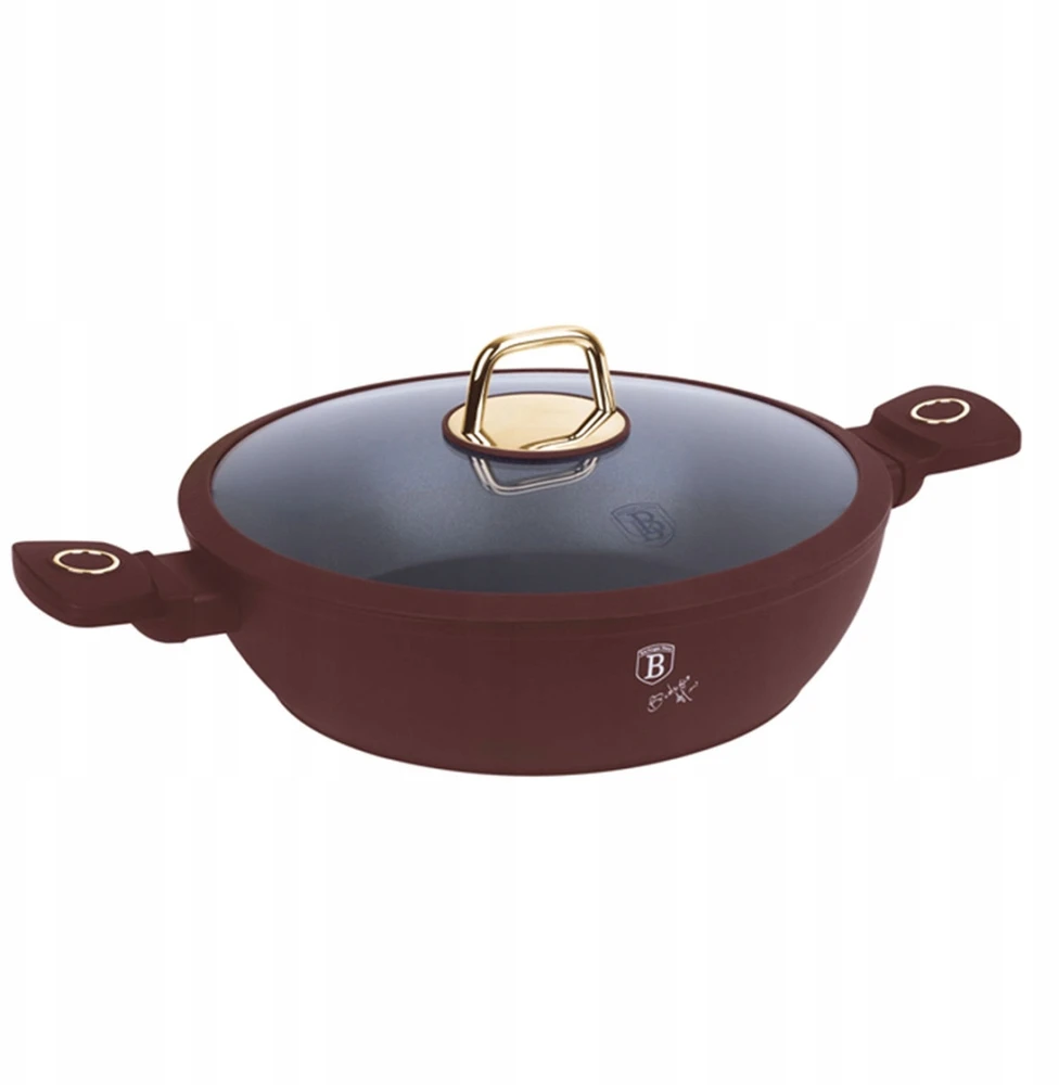 Berlinger Haus titano puodas su dangčiu Leonardo, 28 cm