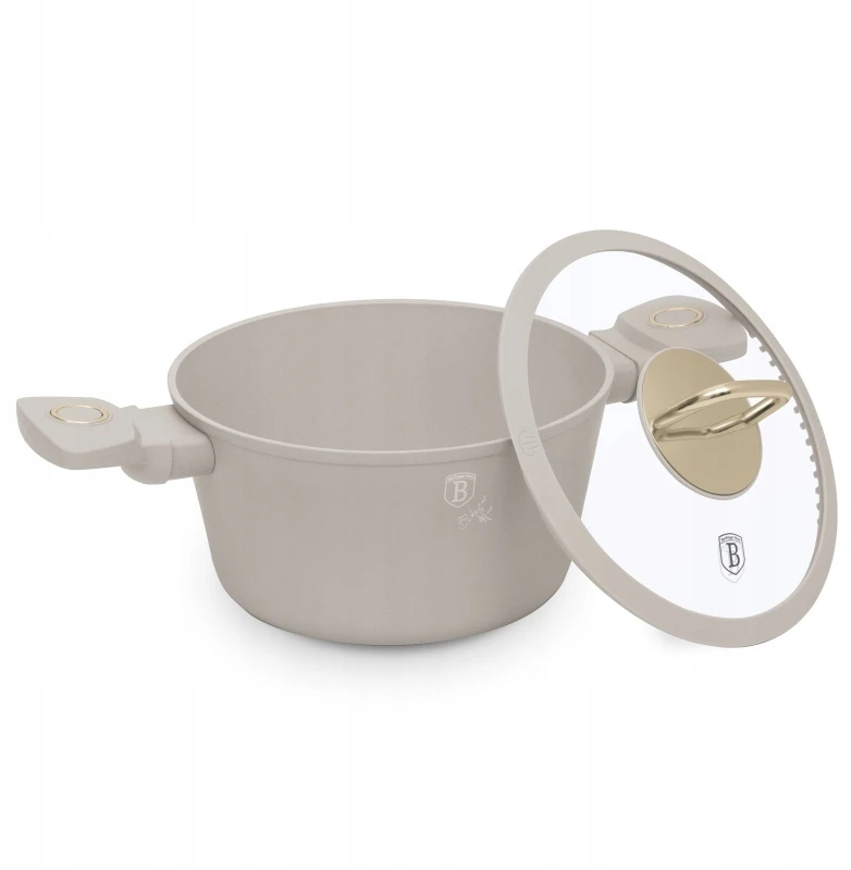 Berlinger Haus Tradicinis puodas 2,5 l su dangčiu 20 cm BerlingerHaus BH-8070 Sahara