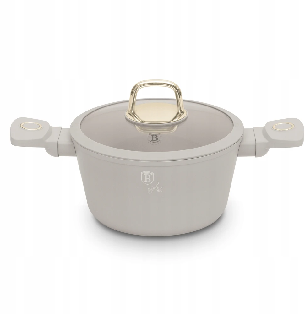 Berlinger Haus Tradicinis puodas 2,5 l su dangčiu 20 cm BerlingerHaus BH-8070 Sahara