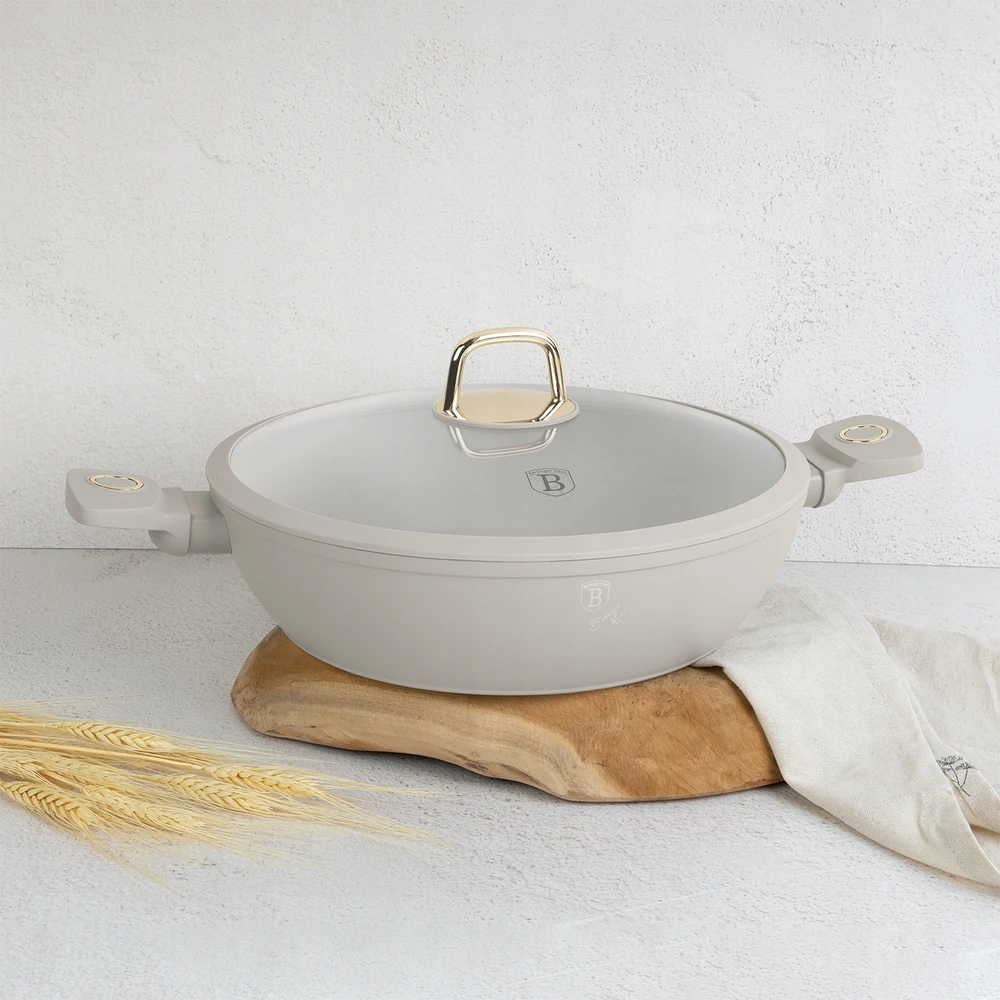Berlinger Haus troškintuvas su dangčiu Sahara Collection, 30 cm, 4,5 l