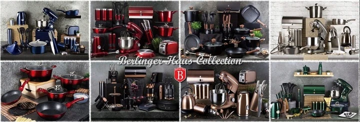 Berlinger Haus Berlinger Kepimo skardos kepimo skarda 40x28x5,7cm, plieninė