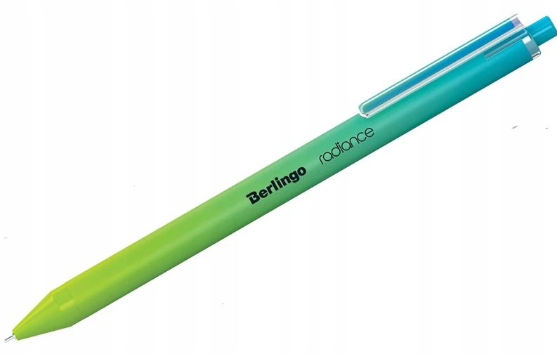 Berlingo Długopis automatinis Radiance 0,7 mm mėlyna tusz 3 sztuki