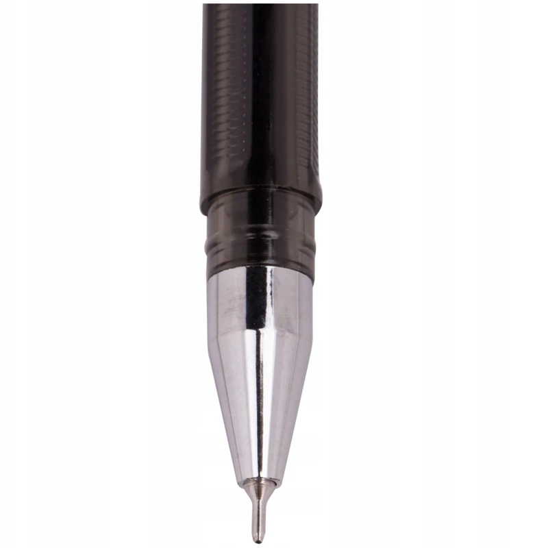 Berlingo G-line gelinis rašiklis, juodas, 0.5mm, su dangteliu