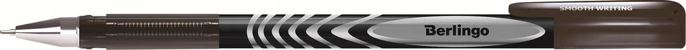 Berlingo G-line gelinis rašiklis, juodas, 0.5mm, su dangteliu