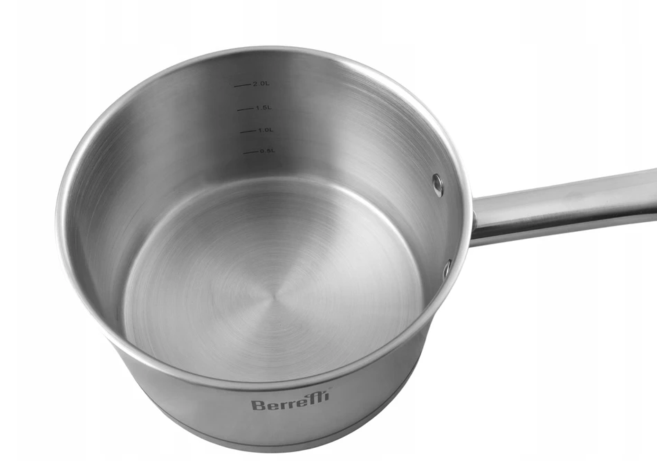 Puodis su nerūdijančio plieno dangčiu Dvynių berretti, 18 cm