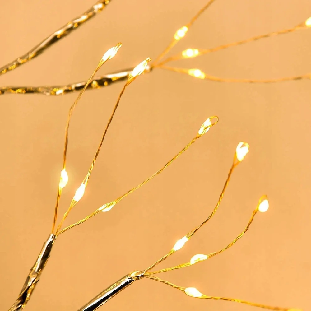 Besthurt LAMPKI CHOINKOWE Naktinė lempa DRZEWKO OZDOBNE Naktinė lempa 108LED XXL 50cm