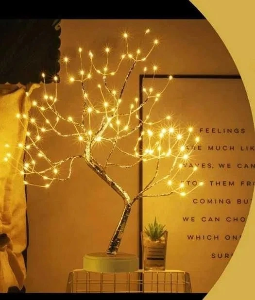 Besthurt LAMPKI CHOINKOWE Naktinė lempa DRZEWKO OZDOBNE Naktinė lempa 108LED XXL 50cm