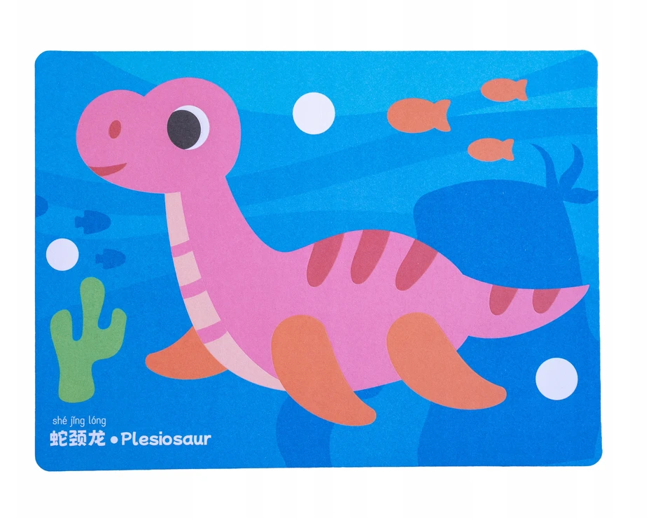 Bestomi DAŽYMAS SMILYJE Smėlio paveikslėliai 20 paveikslėlių berniukams dinozaurams