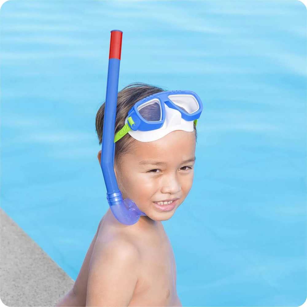 „Bestway 24018“ mėlynas nardymo rinkinys