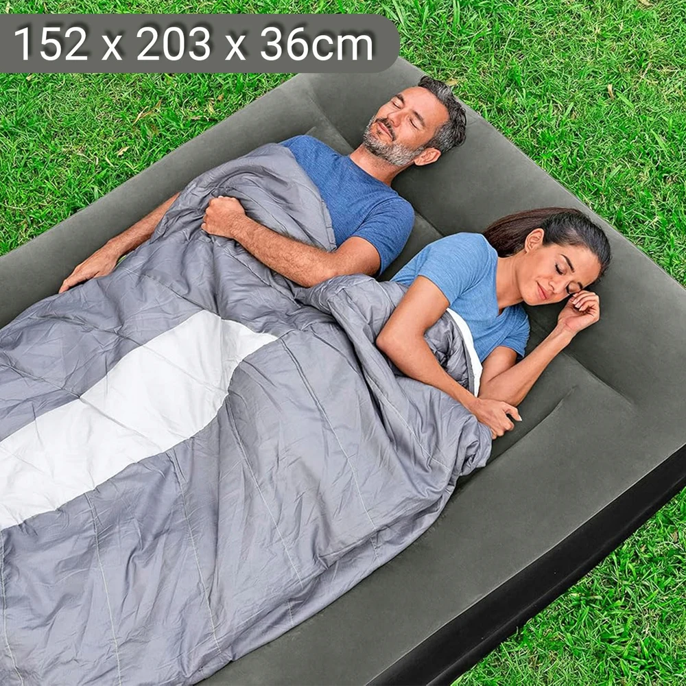 Bestway 67699 dvigulė pripučiama lova 203x152x36cm