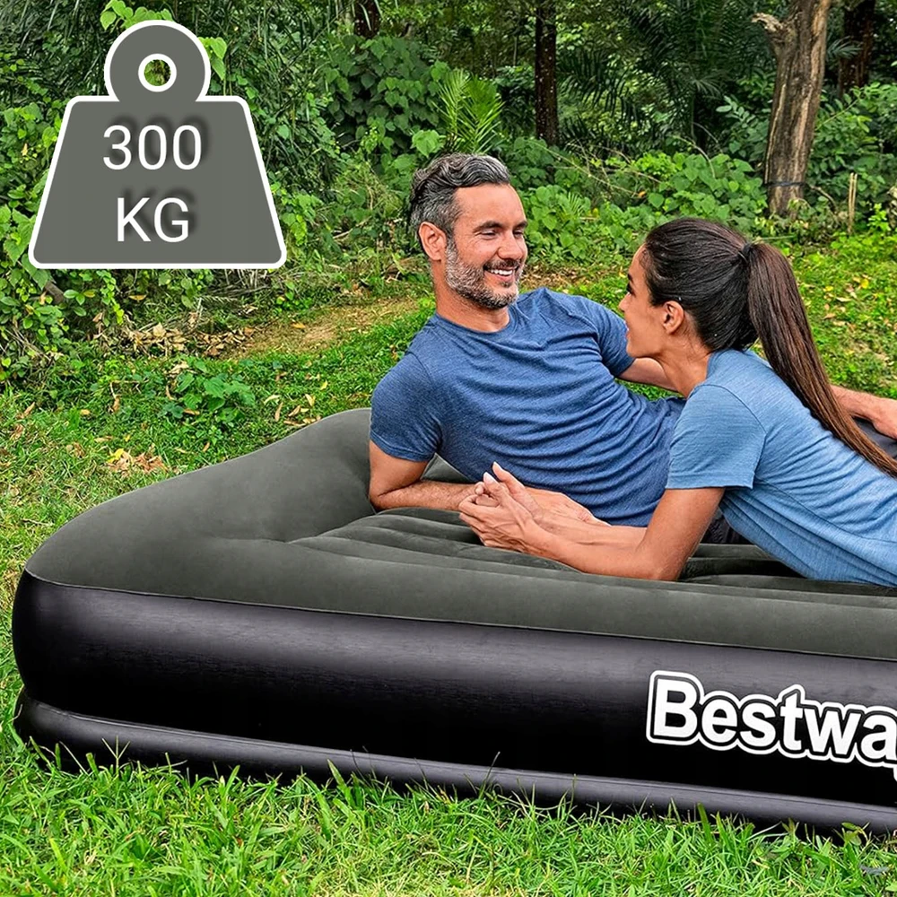 Bestway 67699 dvigulė pripučiama lova 203x152x36cm