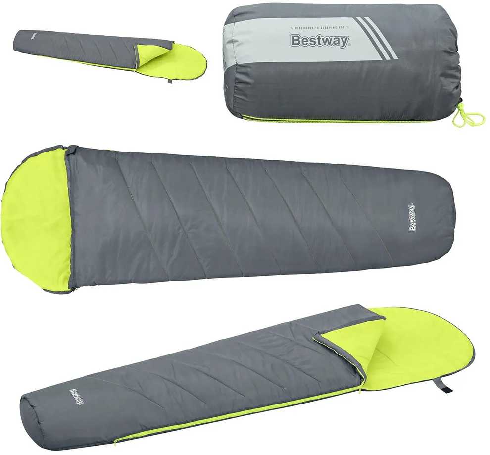„Bestway 68102“ žalias kempingo miegmaišis