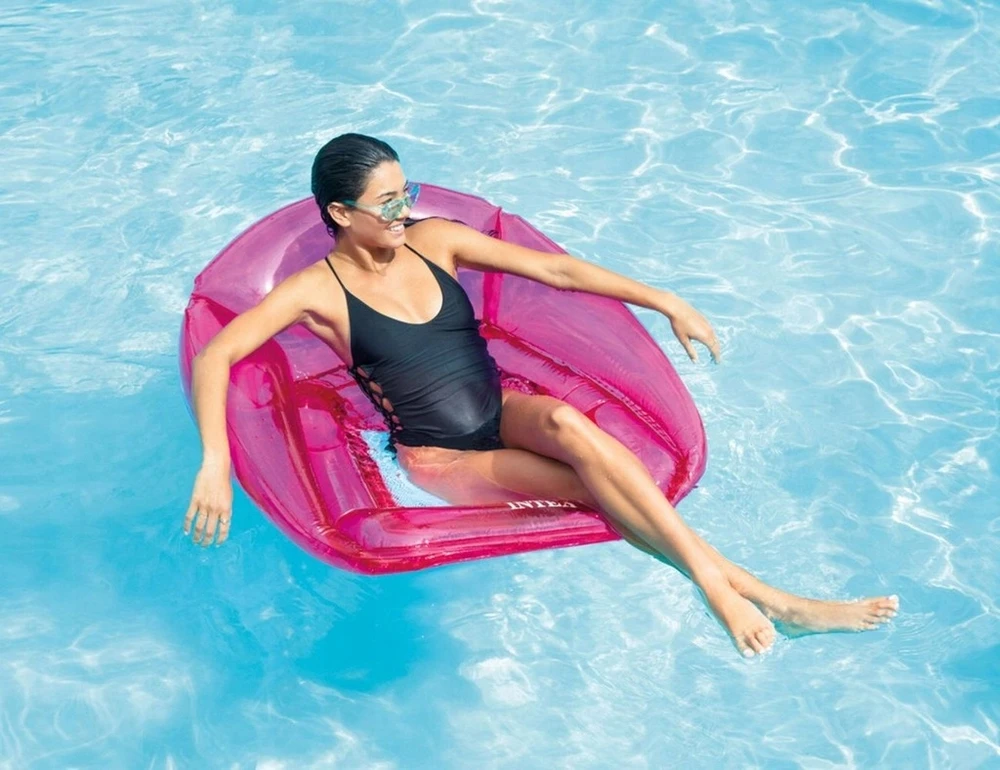 Bestway Čiužinys Pripučiamas paplūdimio šezlongas Plaukimo deginimosi baseinas INTEX 56802 SE