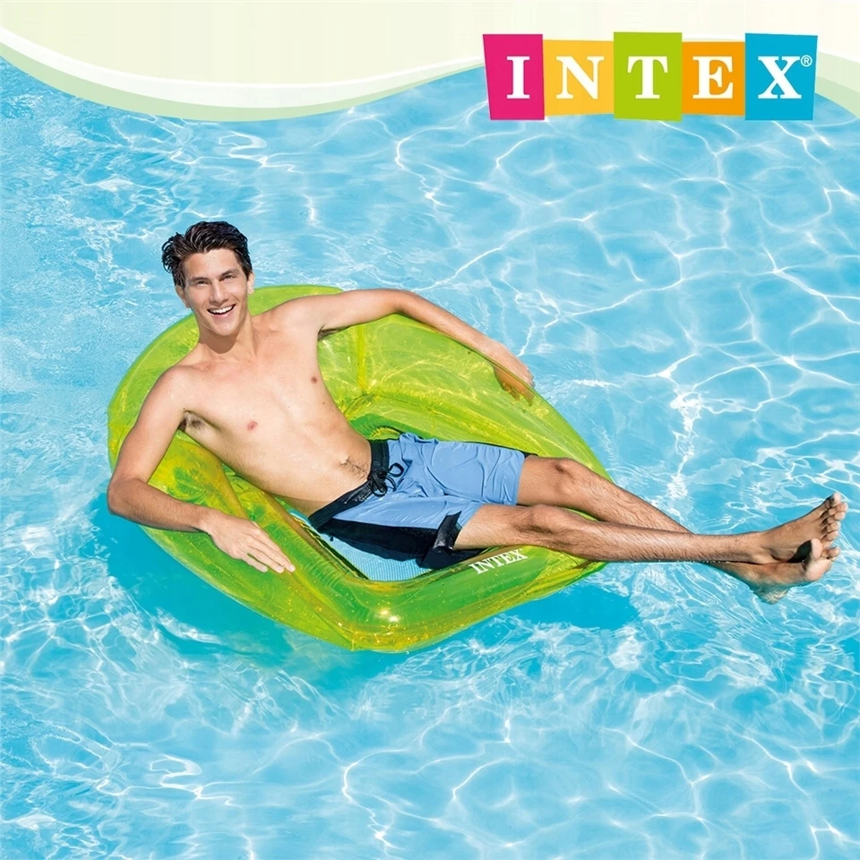 Bestway Čiužinys Pripučiamas paplūdimio šezlongas Plaukimo deginimosi baseinas INTEX 56802 SE