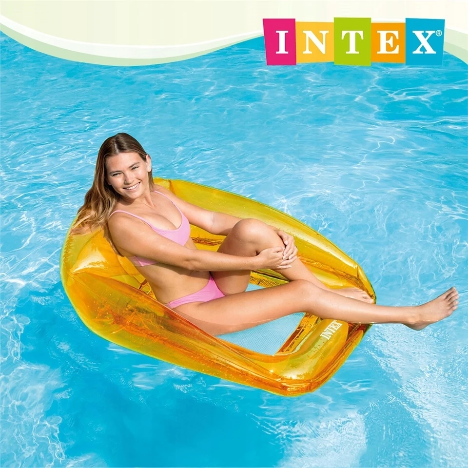 Bestway Čiužinys Pripučiamas paplūdimio šezlongas Plaukimo deginimosi baseinas INTEX 56802 SE