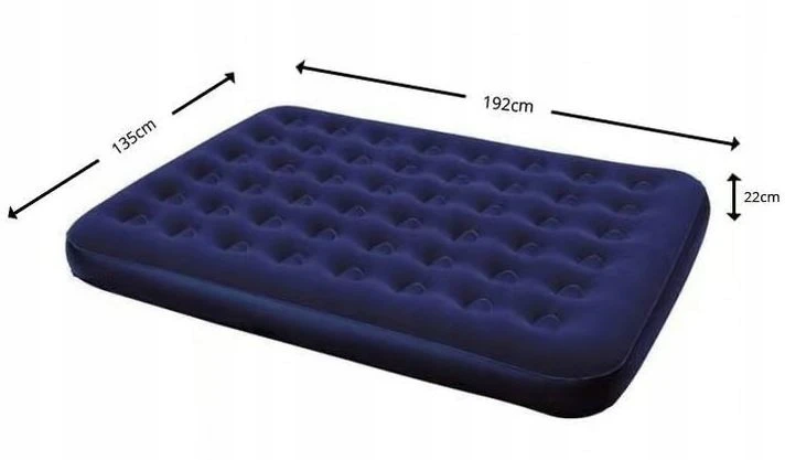 BESTWAY DVIGUBAS PRIEMONĖS ČIŪŽIS 192 x 135 x 22 cm 11747
