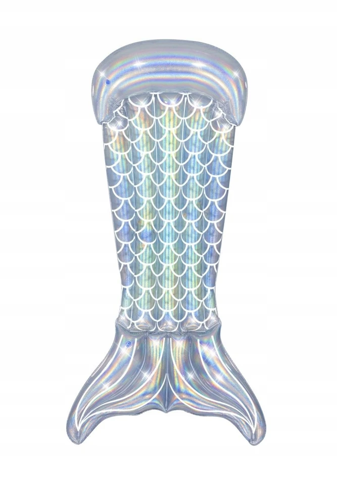 BESTWAY pripučiamas čiužinys Iridescent Mermaid Tail, 1.93m x 1.01m, 43413