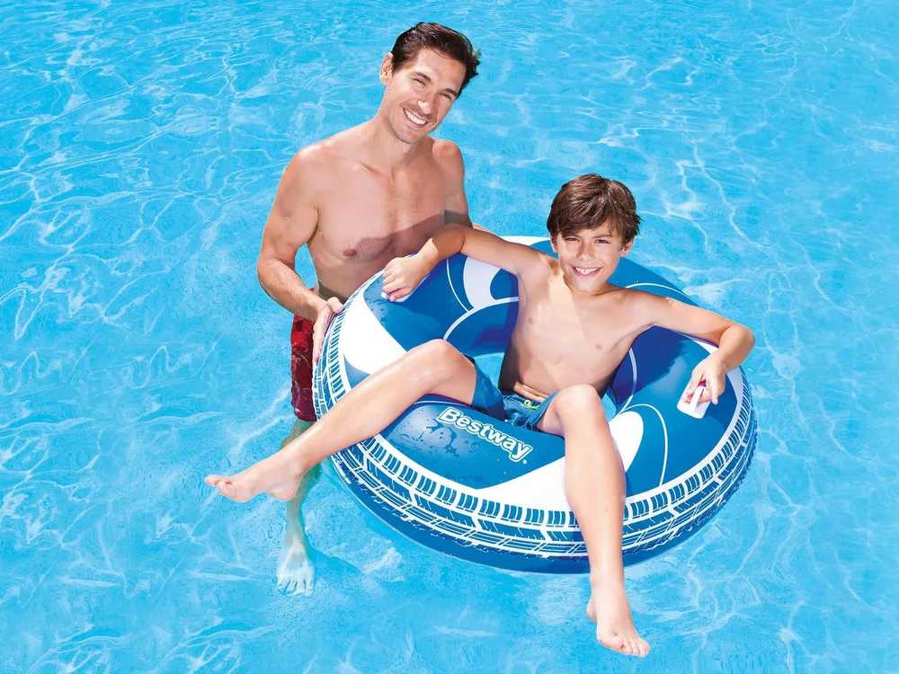 Didelis „Hydro Force“ plaukimo ratas, 102 cm, „Bestway 36093“