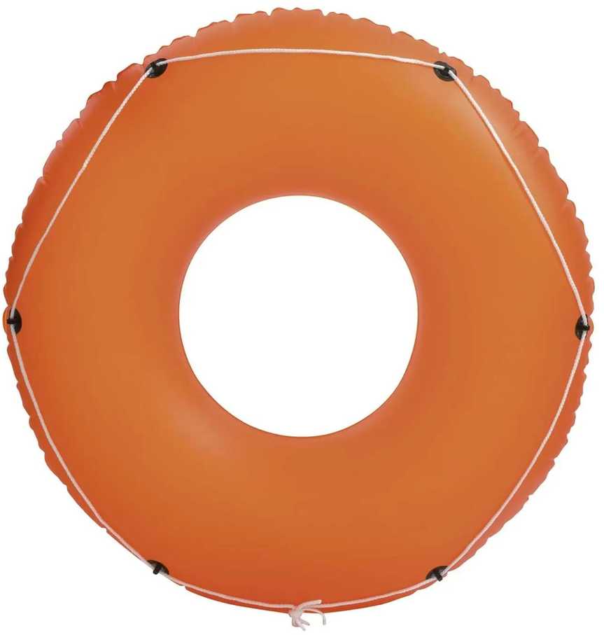 Didelis oranžinis plaukimo ratas, 119 cm, „Bestway 36120“