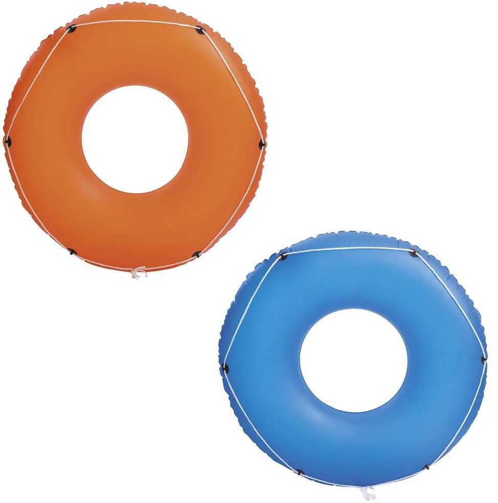 Didelis oranžinis plaukimo ratas, 119 cm, „Bestway 36120“