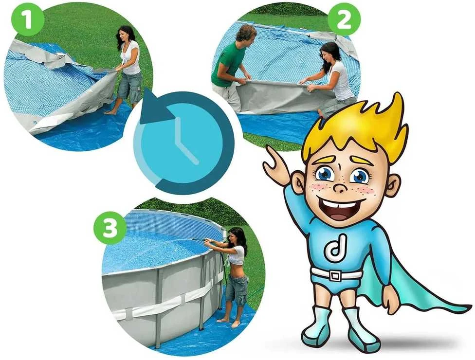 „BestWay Pool Steel Pro MAX“ baseino komplektas, apvalus, 366 x 100 cm