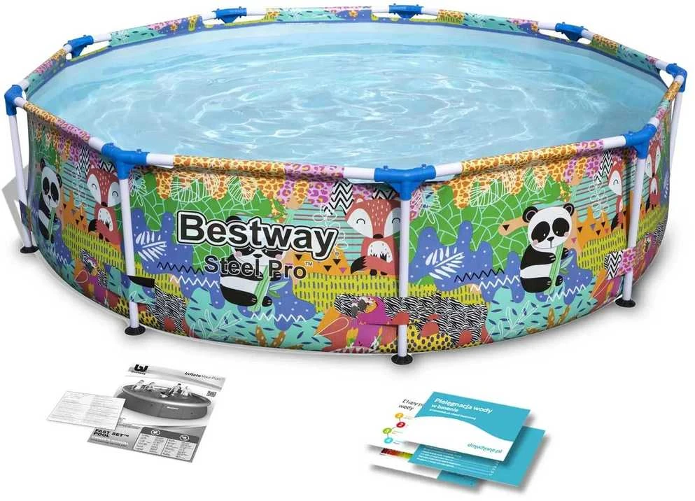 „BestWay“ baseino „Steel Pro“ apvalus baseinas, 274 x 66 cm