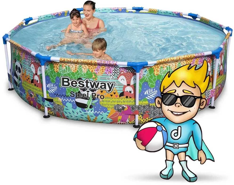 „BestWay“ baseino „Steel Pro“ apvalus baseinas, 274 x 66 cm