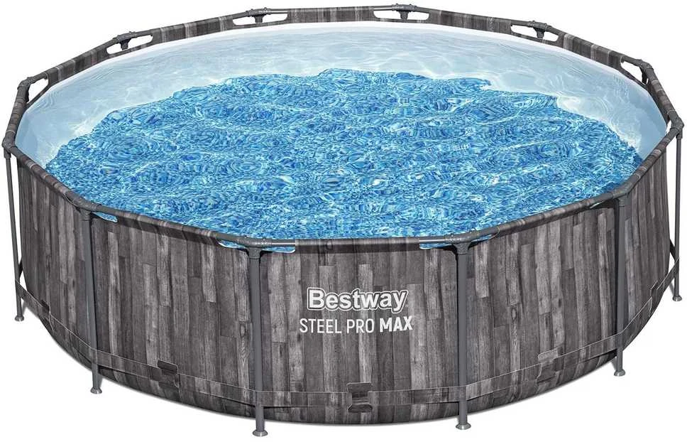 Rėminis baseinas 12FT 366x100 cm Plieninis Pro Max BESTWAY
