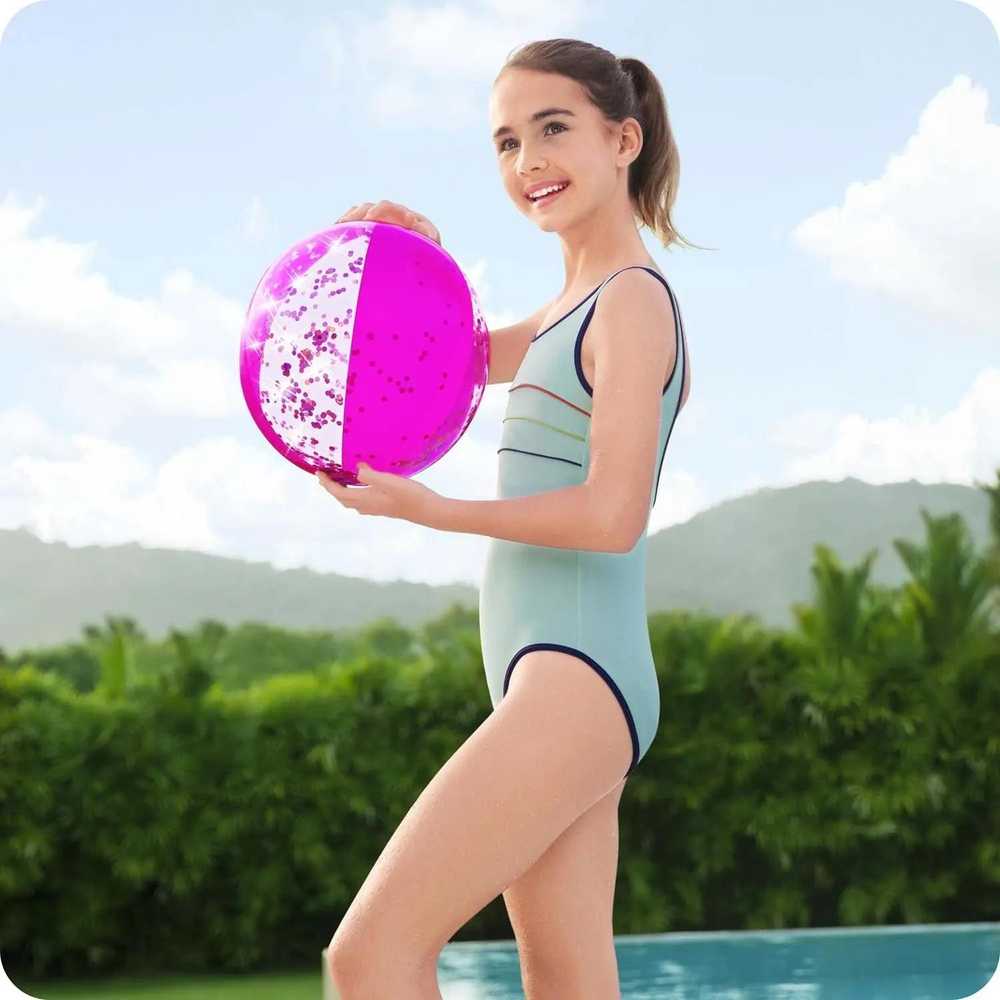 BESTWAY paplūdimio kamuolys Glitter Fusion, diametras 41cm, asort., 31050