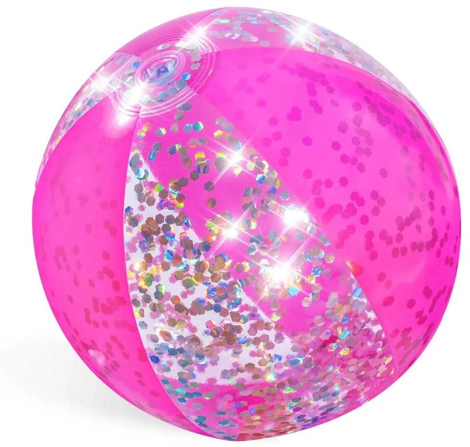 BESTWAY paplūdimio kamuolys Glitter Fusion, diametras 41cm, asort., 31050
