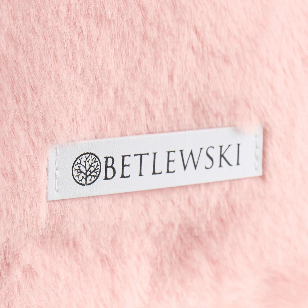 Betlewski Moteriška kailinė kosmetinė, lengva, moteriška ir žavi smulkmenoms