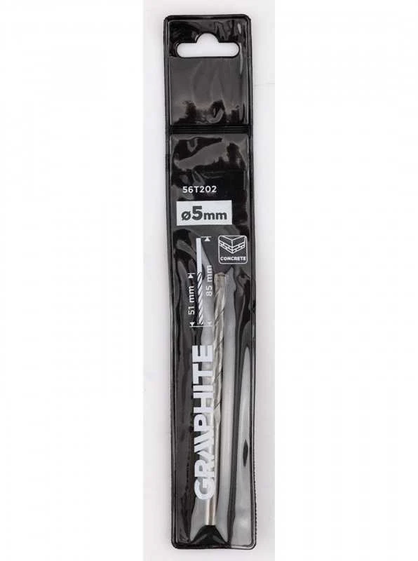 Betono grąžtas GRAPHITE 56T202 5 x 85 mm