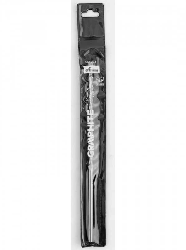 Betono grąžtas GRAPHITE 56T204 6 x 200 mm