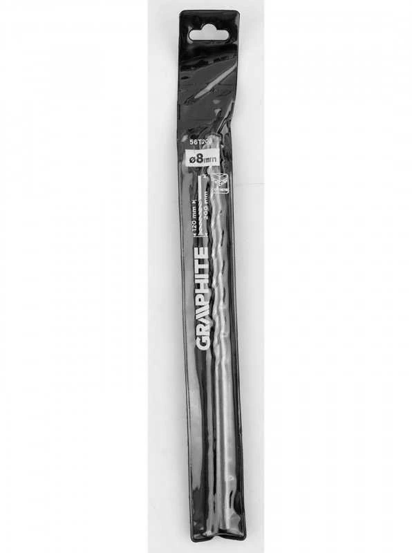 Betono grąžtas GRAPHITE 56T208 8 x 200 mm