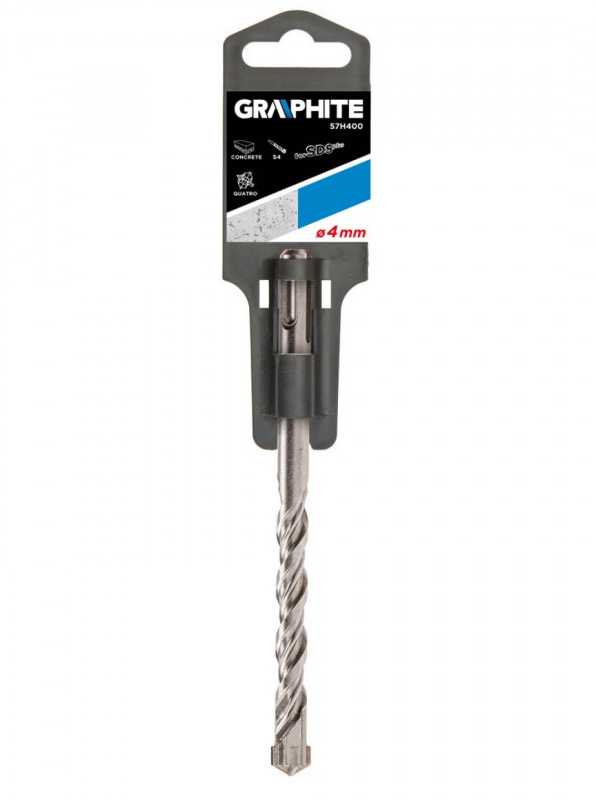 Grąžtas betonui Graphite SDS+ 57H400, 4x110 mm