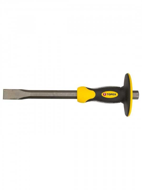 Betono kaltas TOPEX 300mm/25x19mm su apsauga
