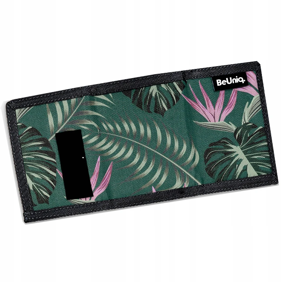 BEUNIQ JUNGLE VELCRO PINIGINĖ MOKYKLINĖS KELIONĖS AUGALAI MERGAITĖMS Žalias