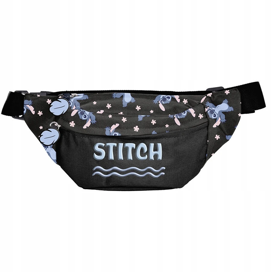 Beuniq Juodoji "disney Stitch" juosmens rankinė mergaitei