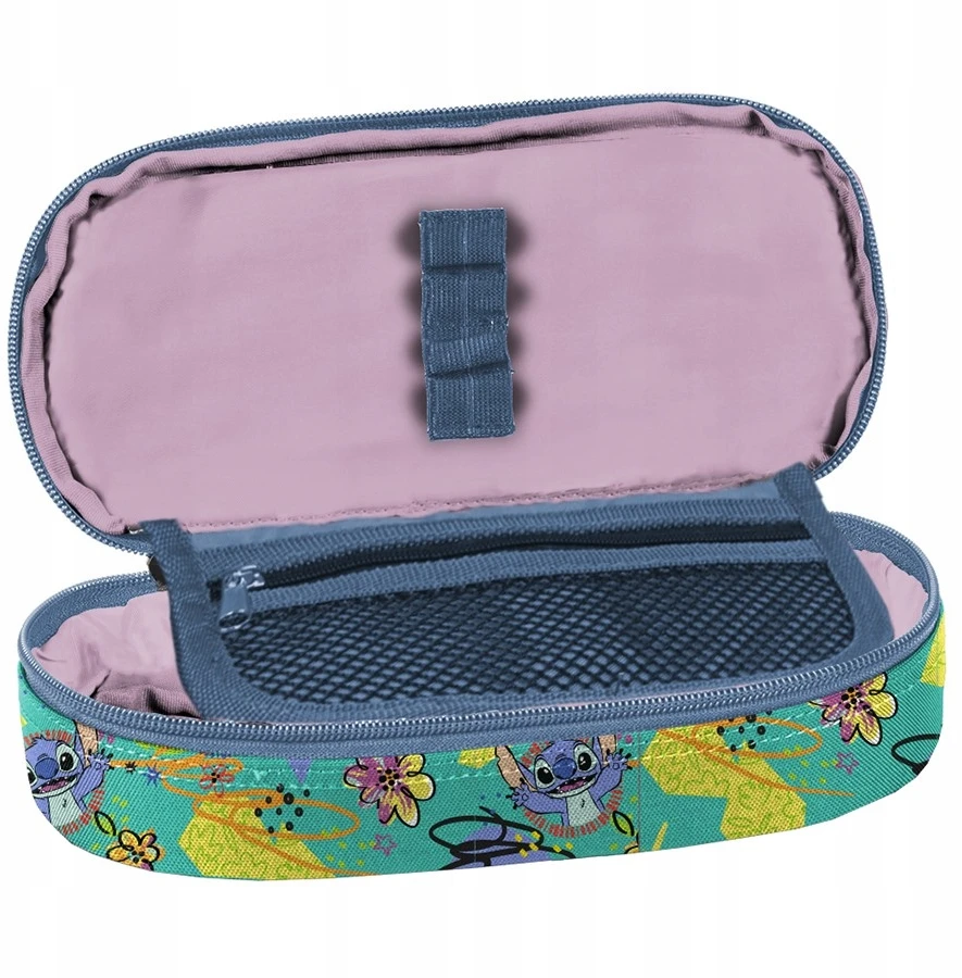 Beuniq Stitch Kosmetinė Mokyklinė Pieštukinė su Organizatoriumi