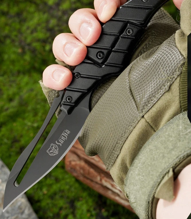 Bez Marki 1 SZT. TAKTYCZNY NÓŻ sulankstomas SURVIVALOWY MYŚLIWSKI OSTRO KEMPINGOWY EDC