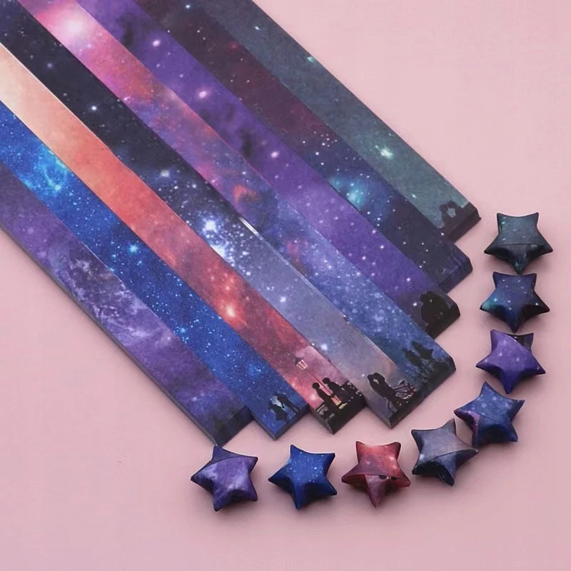 Bez Marki 1080 Origami Popieriaus Lapelių - 27 Spalvos - Kūrybiniai Darbai Vaikams