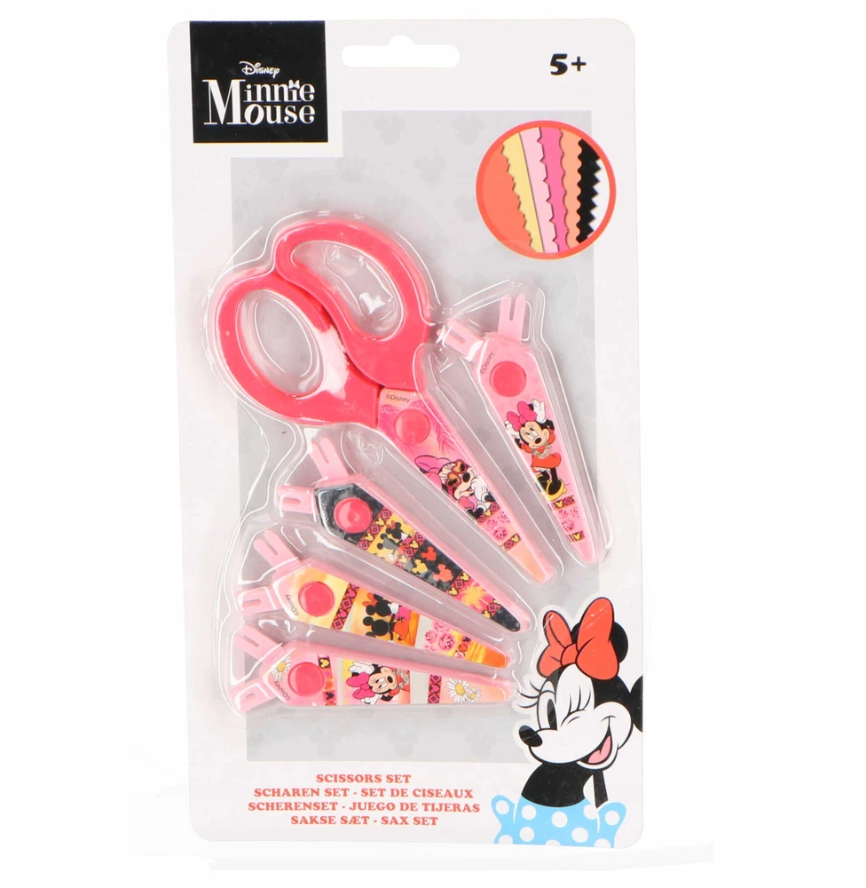 Kelioninis Bez Marki 149. Dekoratyvinės žirklės Minnie Mouse Canenco 12,5 cm