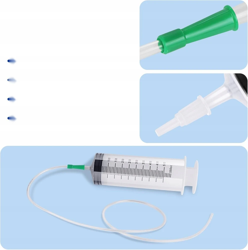 Bez Marki 150 ml DIDelės TALPOS ŠVIRKŠTAS SU PAKARTOTINĖ PLASTIKINĖ ŽARNA