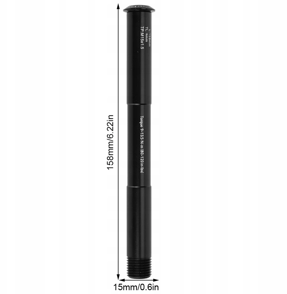 Bez Marki 158 mm PRIEKINĖ ŠAKĖS AŠIS ROCKSHOX DVIRAČIUI